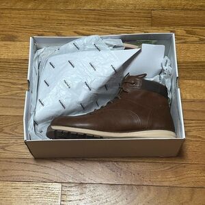 Sonoma Brown Leather Chukka Boots for Men Size 10 Brand new